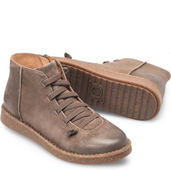 Born | For Women Sienna Slip-Ons & Lace-Ups - Taupe Distressed (Tan)