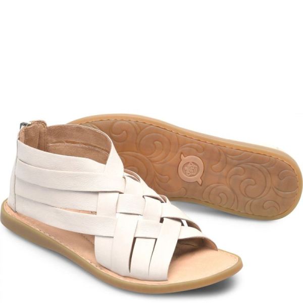 Born | For Women Iwa Woven Sandals - Ecru (White)