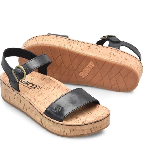 Born | For Women Sari Sandals - Black