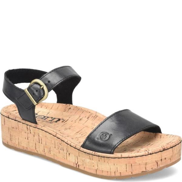 Born | For Women Sari Sandals - Black