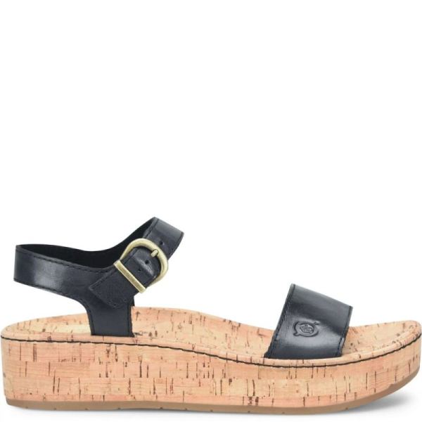 Born | For Women Sari Sandals - Black