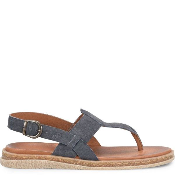 Born | For Women Cammie Sandals - Dark Jeans Suede (Blue)