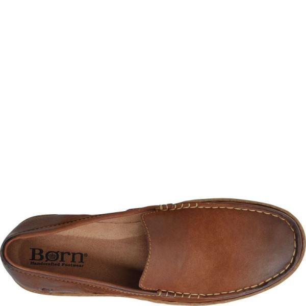 Born | For Men Naldo Slip-Ons & Lace-Ups - Rust Maple Leaf Nubuck (Brown)