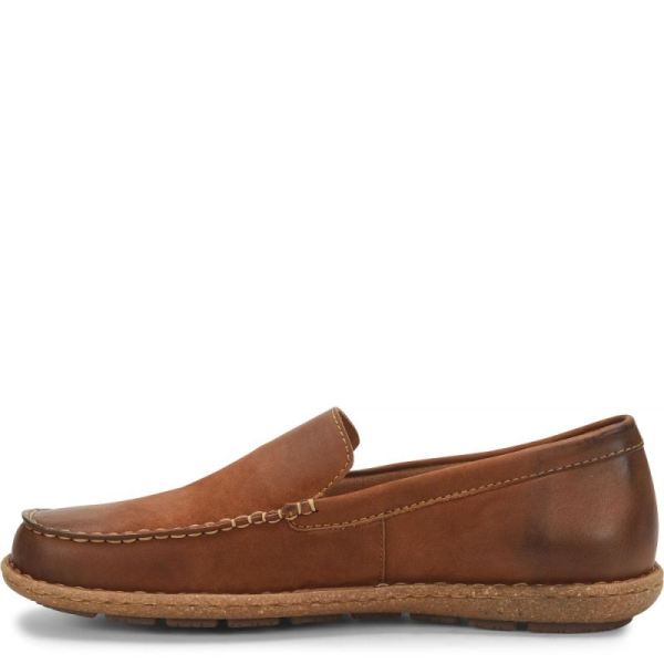 Born | For Men Naldo Slip-Ons & Lace-Ups - Rust Maple Leaf Nubuck (Brown)