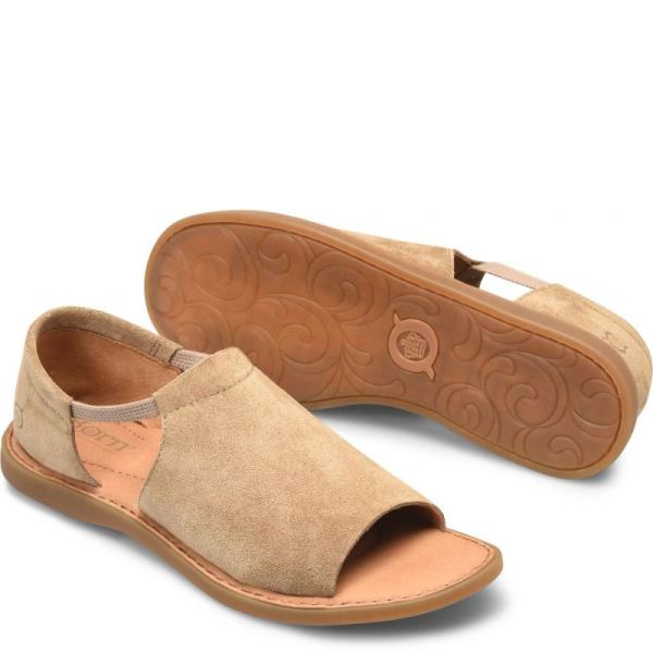 Born | For Women Cove Modern Sandals - Taupe Suede (Tan)