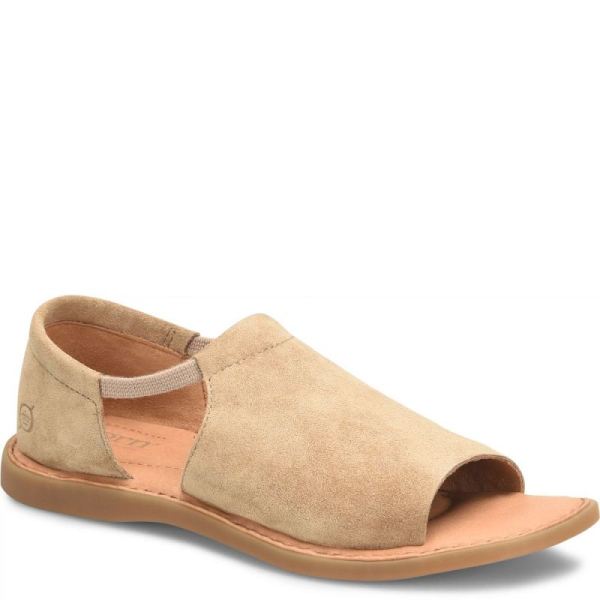 Born | For Women Cove Modern Sandals - Taupe Suede (Tan)