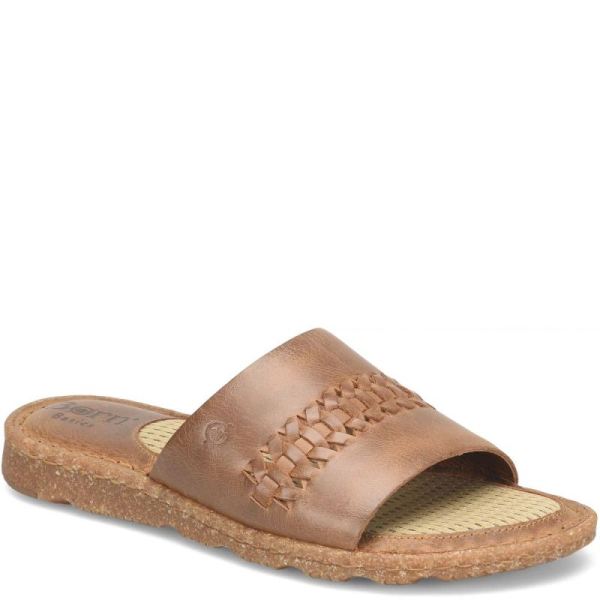 Born | For Women Trenza Basic Sandals - Light Tan Woven (Tan)