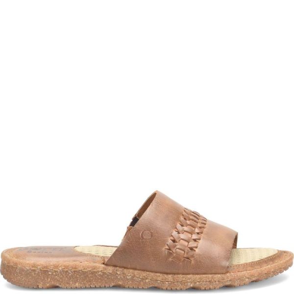 Born | For Women Trenza Basic Sandals - Light Tan Woven (Tan)