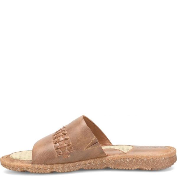 Born | For Women Trenza Basic Sandals - Light Tan Woven (Tan)