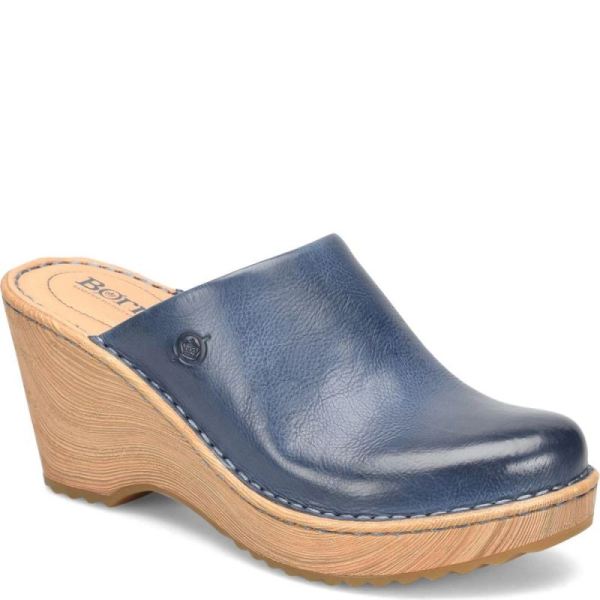 Born | For Women Natalie Clogs - Navy (Blue)