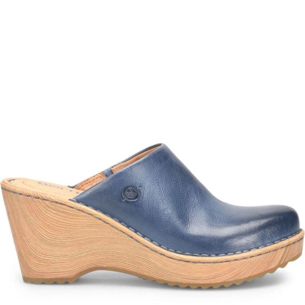 Born | For Women Natalie Clogs - Navy (Blue)