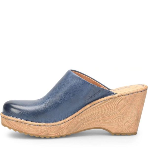 Born | For Women Natalie Clogs - Navy (Blue)