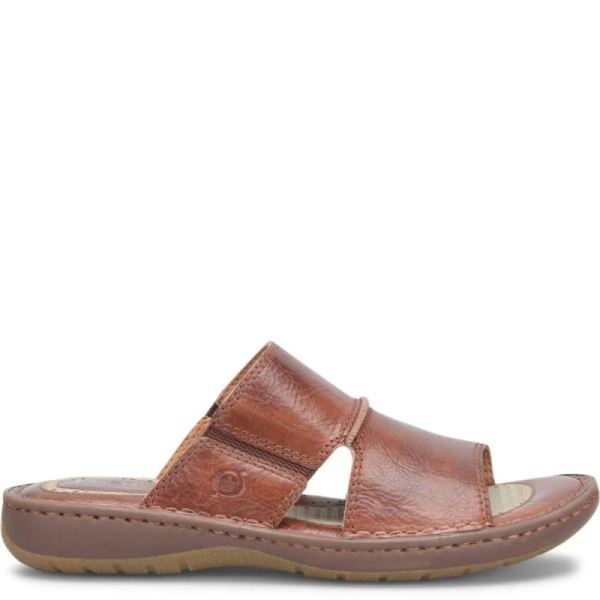 Born | For Men Flores Sandals - Dark Tan Bourbon (Brown)