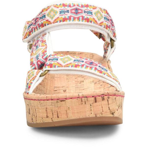 Born | For Women Sirena Sandals - White (Multicolor)