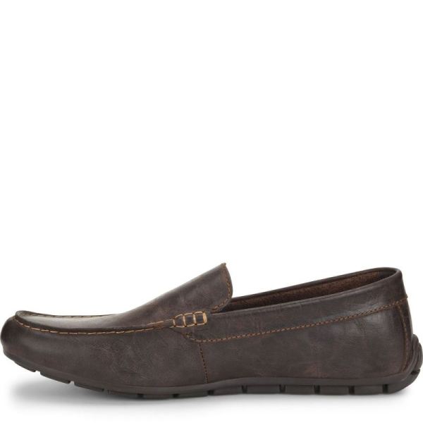 Born | For Men Allan Slip-Ons & Lace-Ups - Dark Sea Lion (Brown)