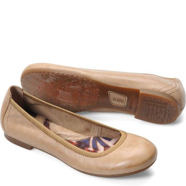 Born | For Women Julianne Flats - Noche Tan (Tan)