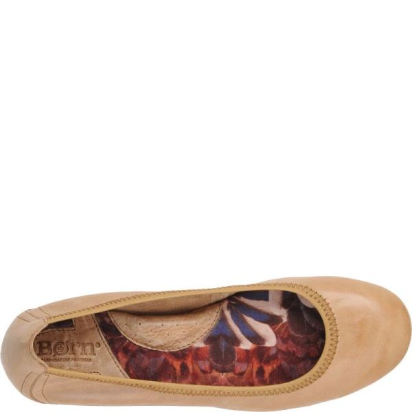 Born | For Women Julianne Flats - Noche Tan (Tan)