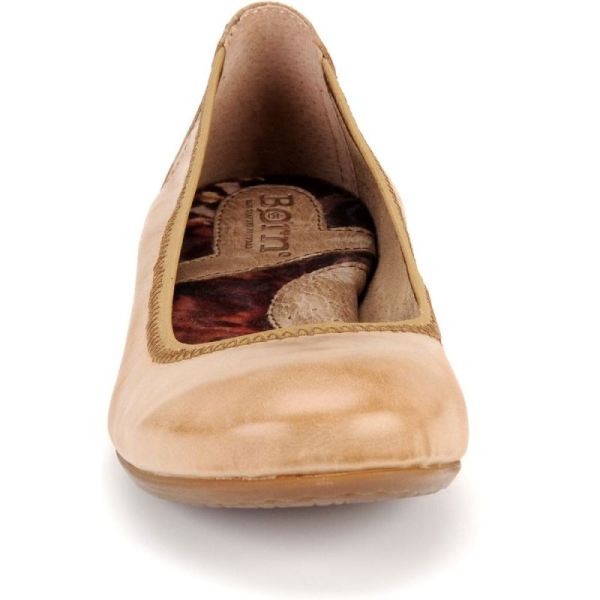 Born | For Women Julianne Flats - Noche Tan (Tan)