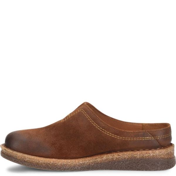 Born | For Women Seana Clogs - Glazed Ginger Distressed (Brown)