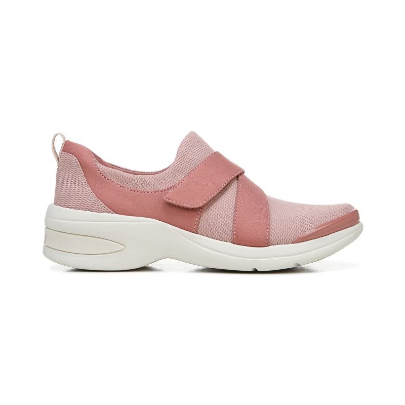 Bzees Women's Refresh Slip On Sneaker-Canyon Clay Pink Fabric | New Arrivals