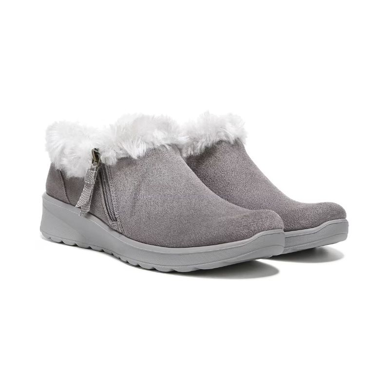 Bzees Women's Genuine Shootie-Grey Fabric | New Arrivals