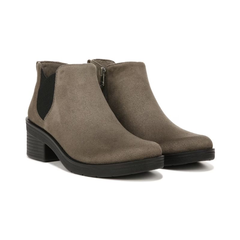 Bzees Women's Ontario Ankle Bootie-Green Fabric | New Arrivals