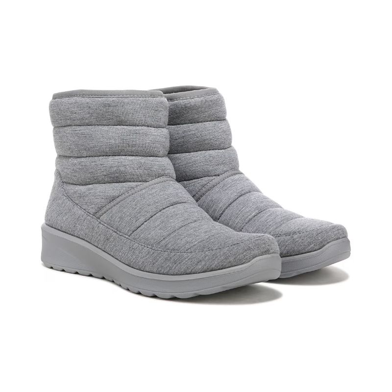 Bzees Women's Glacier Bootie-Grey Fabric | New Arrivals