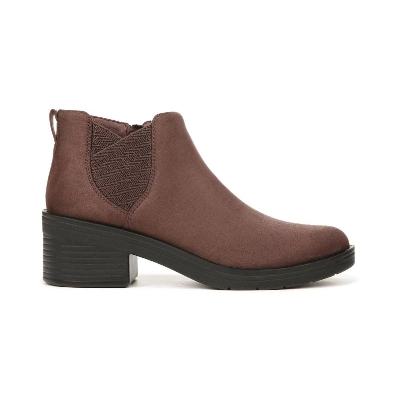 Bzees Women's Ontario Ankle Bootie-Brown Fabric | New Arrivals