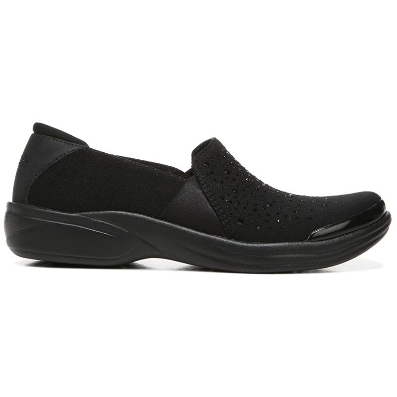 Bzees Women's Poppyseed Slip On-Black Rhinestone | New Arrivals