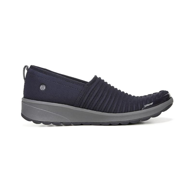 Bzees Women's Glee Slip On-Navy Knit | New Arrivals