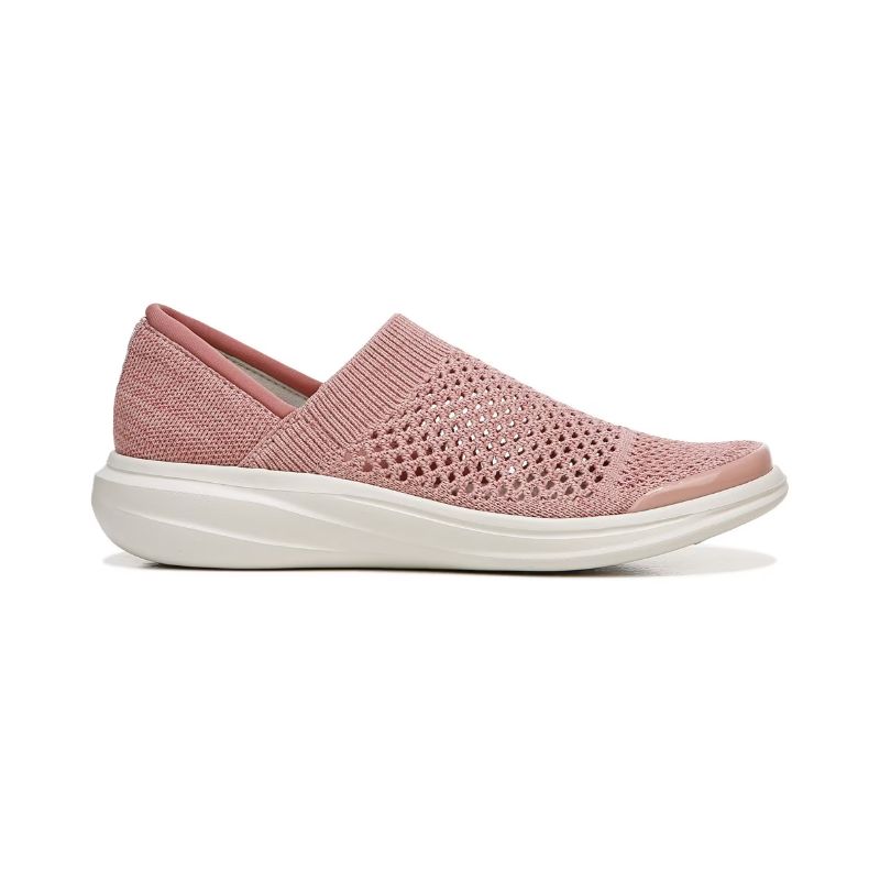 Bzees Women's Charlie Knit Slip On-Rose | New Arrivals