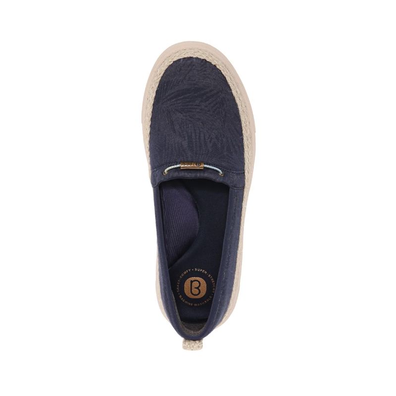 Bzees Women's Maui Slip On-Navy Fabric | New Arrivals