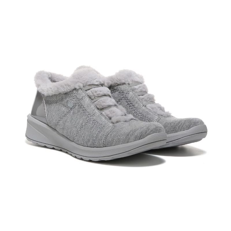 Bzees Women's Golden Bootie-Grey Fabric | New Arrivals