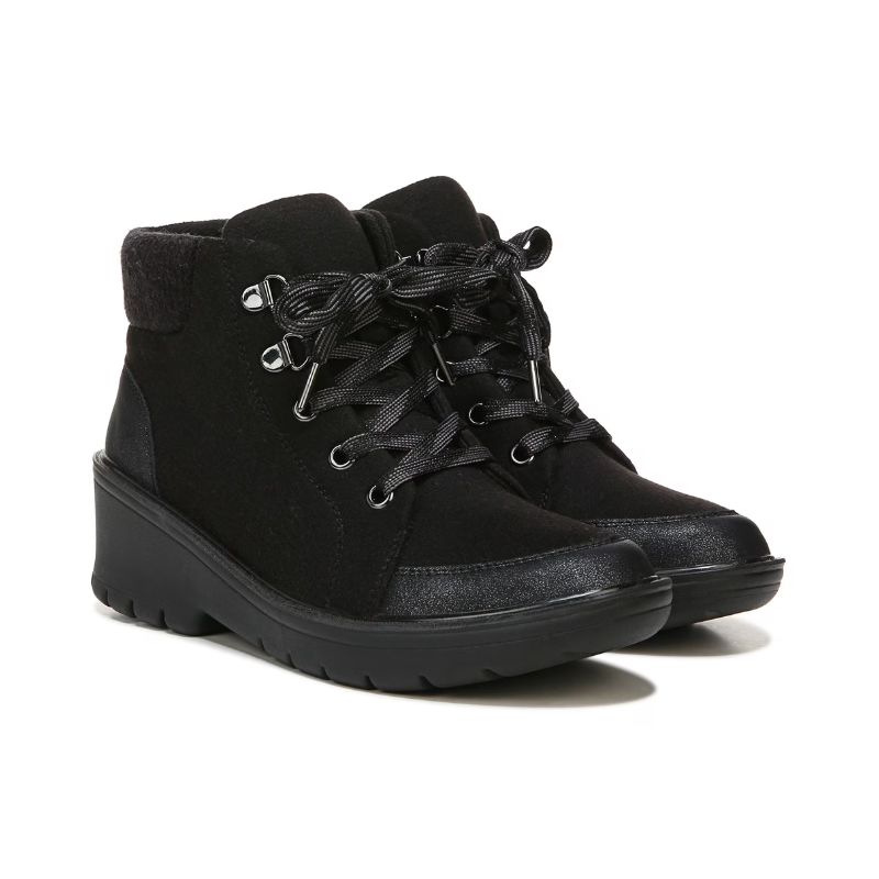 Bzees Women's Brooklyn Bootie-Black Fabric | New Arrivals