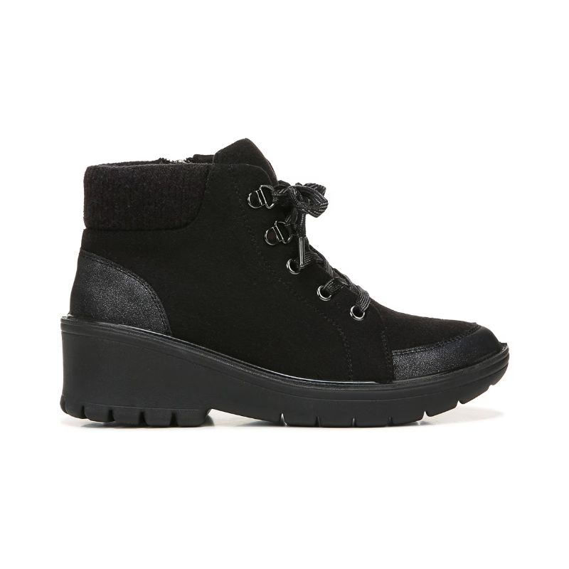 Bzees Women's Brooklyn Bootie-Black Fabric | New Arrivals