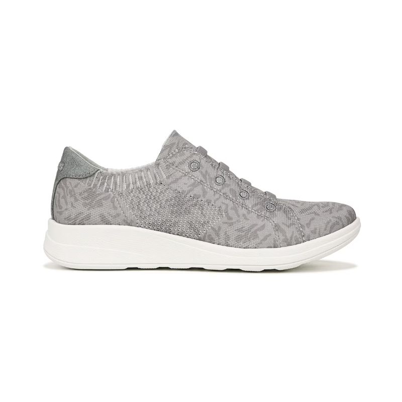 Bzees Women's Golden Knit Slip On Sneaker-Grey Fabric | New Arrivals