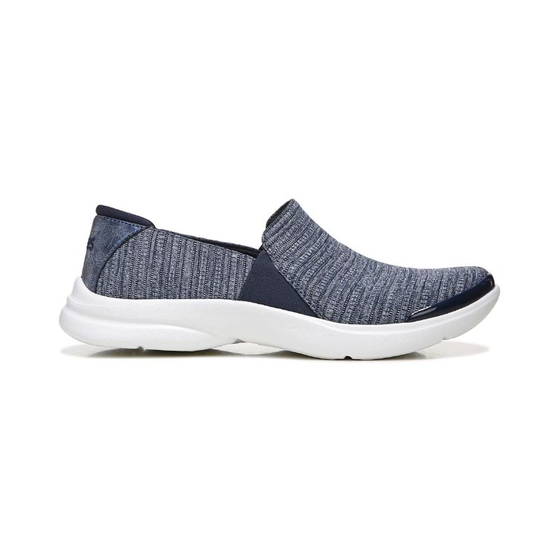 Bzees Women's Jitterbug Slip On-Navy Fabric | New Arrivals