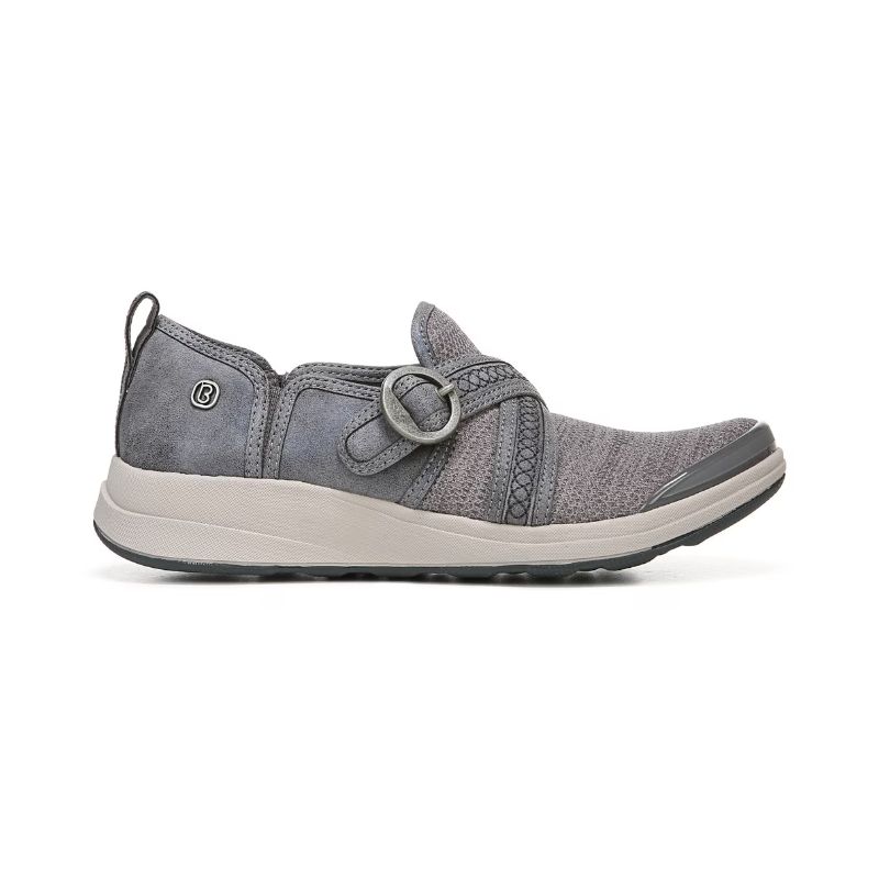 Bzees Women's Indigo Slip On-Grey Diamond Dip Fabric | New Arrivals