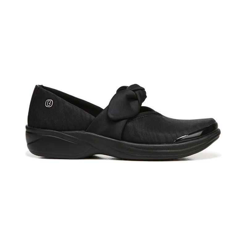 Bzees Women's Playful Slip On-Black | New Arrivals