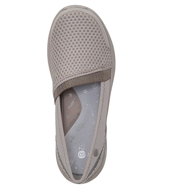 Bzees Women's Lollipop Slip On-Taupe | New Arrivals