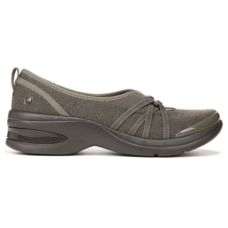 Bzees Women's Rosie Slip On-Green Fabric | New Arrivals