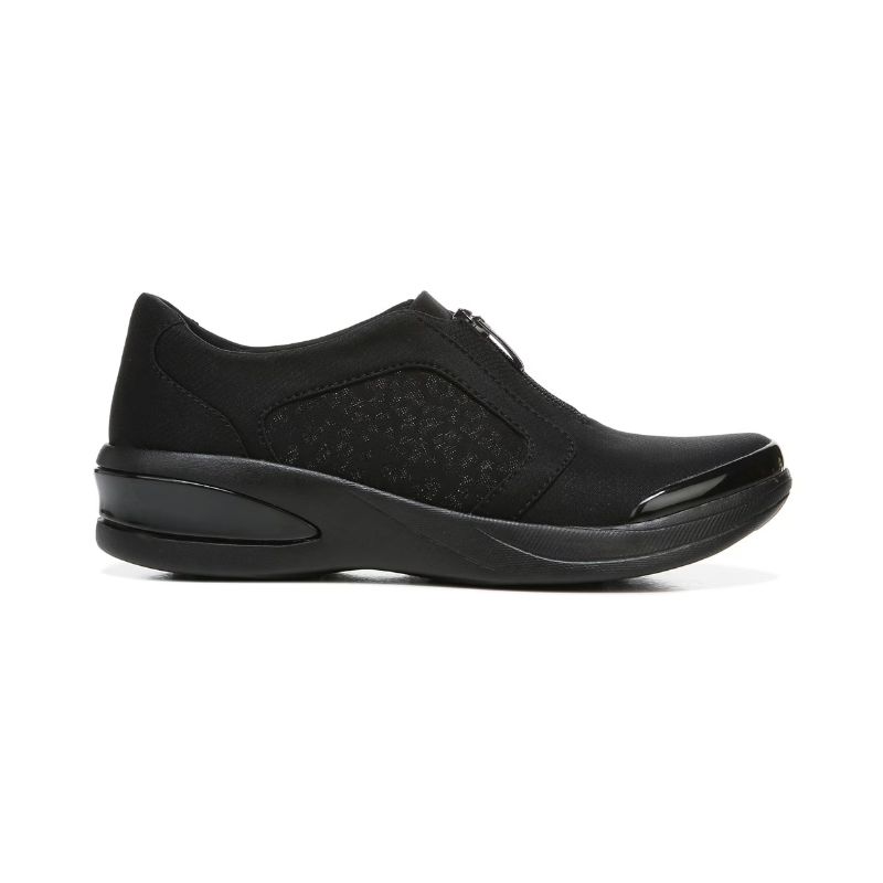 Bzees Women's Florence Slip On Sneaker-Black Leopard Print | New Arrivals