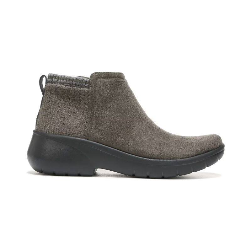 Bzees Women's Karma Bootie-Olive Green Fabric | New Arrivals