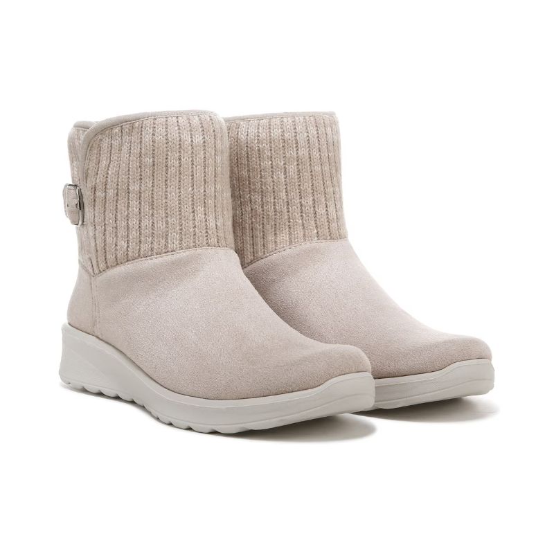 Bzees Women's Gloria Bootie-Barley Beige Fabric | New Arrivals