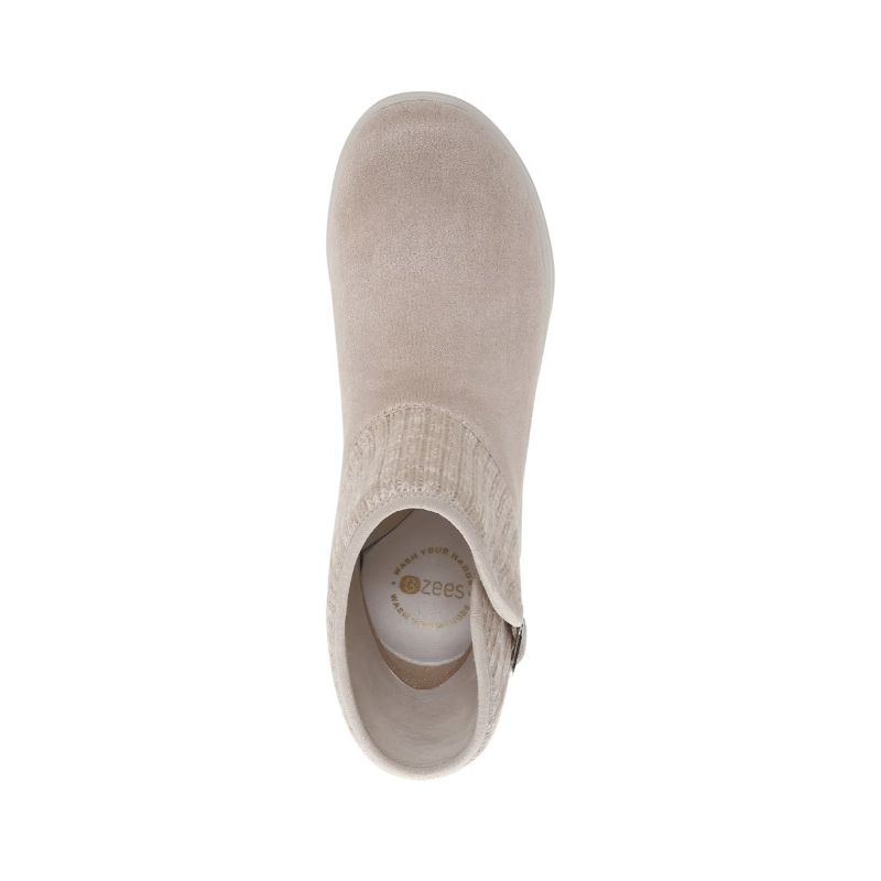 Bzees Women's Gloria Bootie-Barley Beige Fabric | New Arrivals