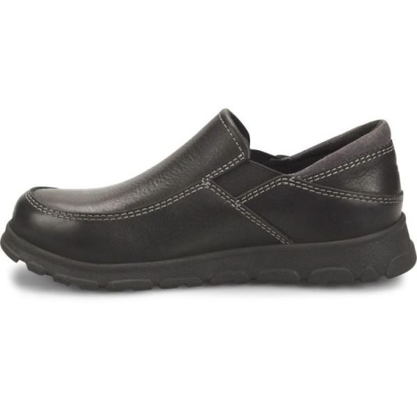 CAROLINA | WOMEN'S S-117 ALUMINUM TOE SLIP-ON in BLACK