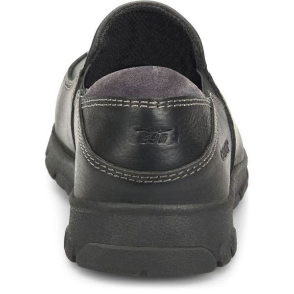 CAROLINA | WOMEN'S S-117 ALUMINUM TOE SLIP-ON in BLACK