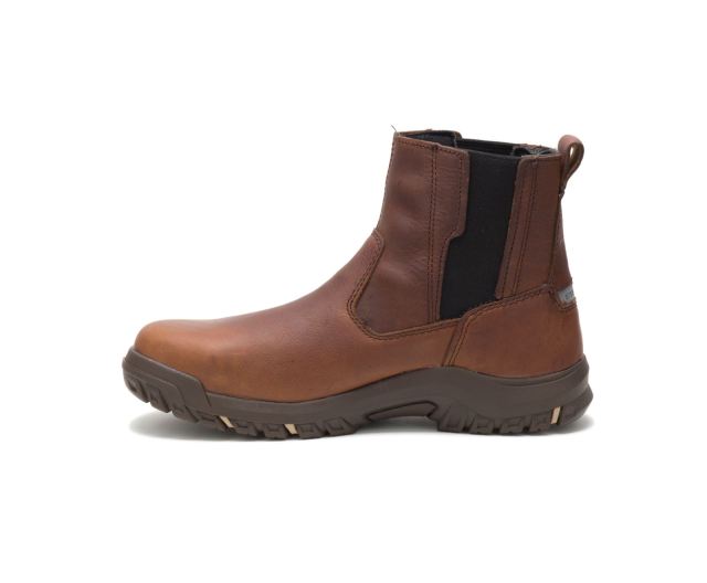 Cat Footwear | Abbey Steel Toe Work Boot Butterscotch