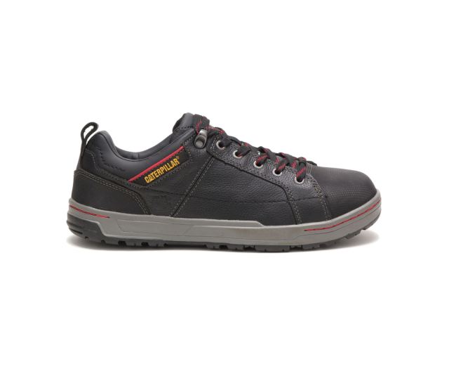 Cat Footwear | Brode Steel Toe Work Shoe Black