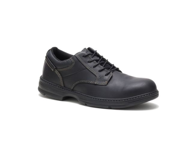 Cat Footwear | Oversee Steel Toe Work Shoe Black